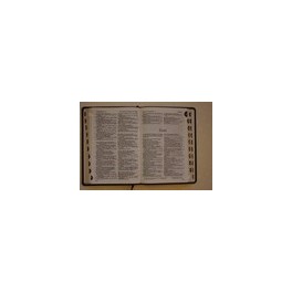 BIBLE SEGOND ESAIE 55 F3TI SIMILI ONGLETS NOIR