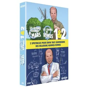 Hommes viennent de mars les femmes de vénus (les) coffret 2 DVD