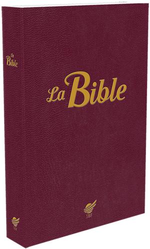 BIBLE COUVERTURE SOUPLE GRENAT LOUIS SEGOND