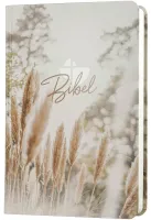 Allemand - Bible Schlachter avec parralèle rigide motif roseau