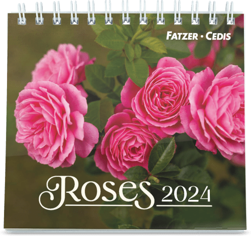 CALENDRIER ROSES - PETIT FORMAT