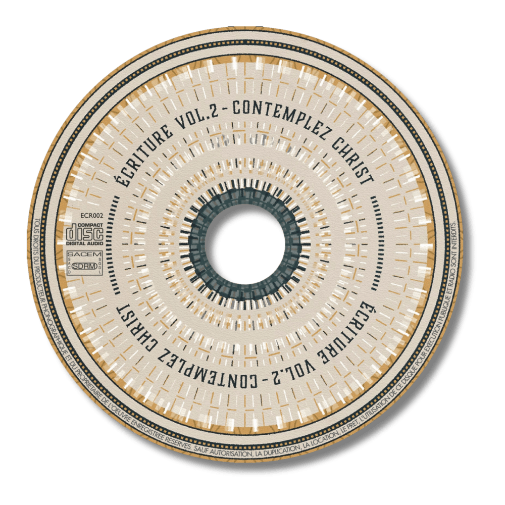 Ecriture  - Contemplez Christ - CD (2023)