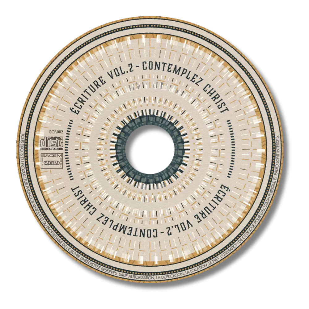 Ecriture  - Contemplez Christ - CD (2023)