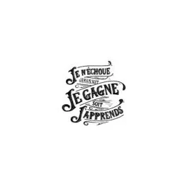 Mug - Je n'échoue jamais, soit je gagne, soit j'apprends