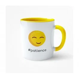 MUG JAUNE - PATIENCE