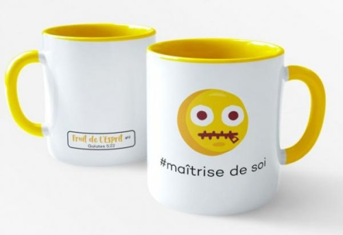 MUG JAUNE - MAITRISE DE SOI