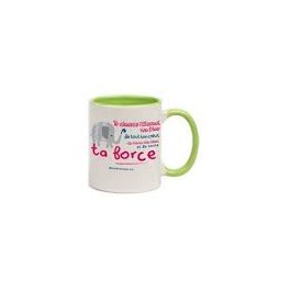 MUG VERT CLAIR - TU AIMERAS... - DEUT. 6.5