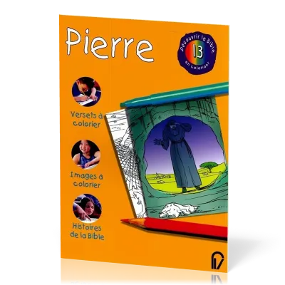 PIERRE - DECOUVRIR LA BIBLE EN COLORIANT 13