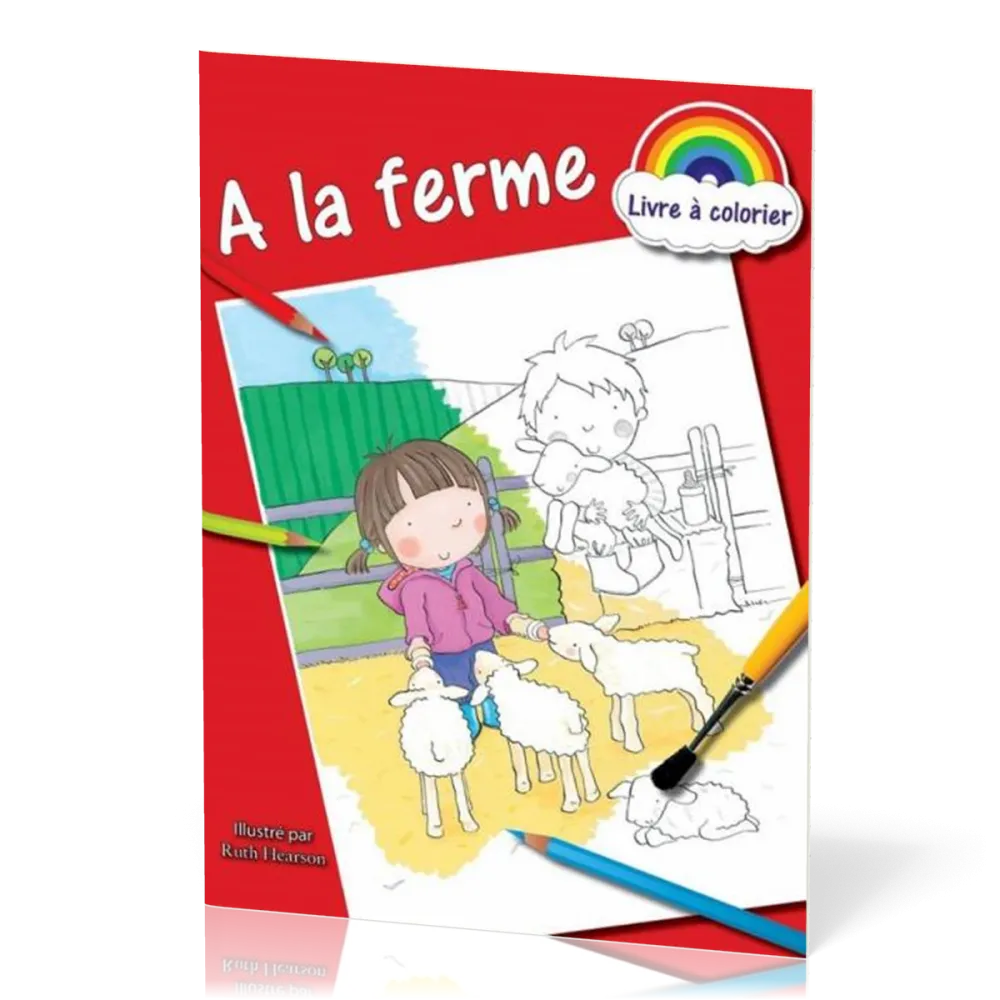 A la ferme - Livre à colorier
