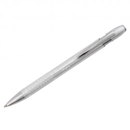 Stylo métal Ruth coloris argent "Tu es précieux"