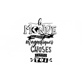 Mug Le monde est rempli de magnifiques choses