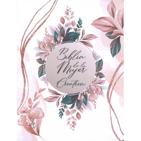 Espagnol, Biblia de la mujer creativa rose
