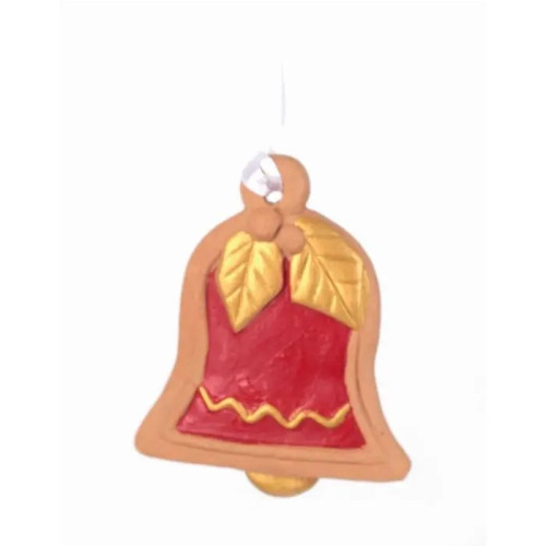 Cloche en terre cuite à suspendre