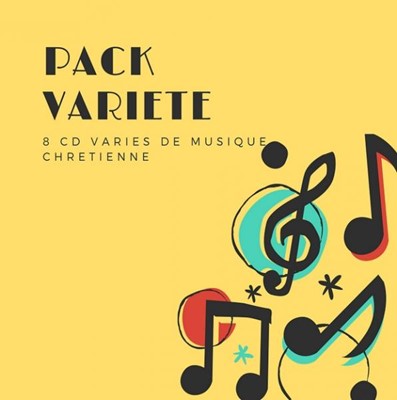 Pack variété, 8 CDs
