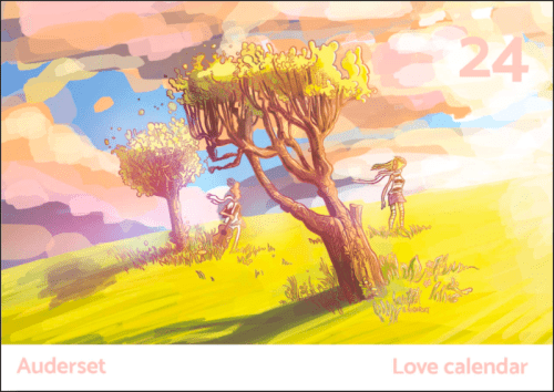 Calendrier Auderset 2024 - Love Calendrier