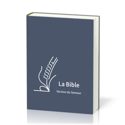 BIBLE DU SEMEUR 2015 RIGIDE BLEU RENFORT LIN