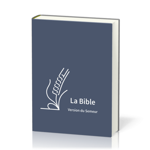 BIBLE DU SEMEUR 2015 RIGIDE BLEU RENFORT LIN