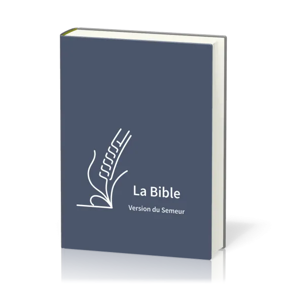 BIBLE DU SEMEUR 2015 RIGIDE BLEU RENFORT LIN