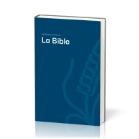 Bible Semeur, couverture rigide bleu, tranche blanche