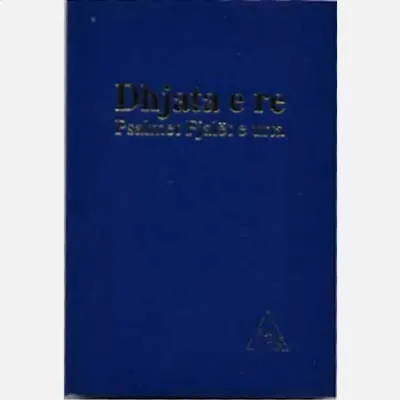 ALBANAIS NOUVEAU TESTAMENT PLASTIQUE BLEU ET241 12X17.5 CM