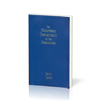 N.T. & PS SEGOND 21 PVC BLEU - SANS TITRE NI NOTE AVEC VERSETS A LA LIGNE