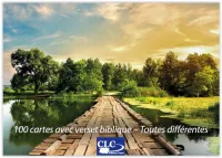 Lot de 100 Mini-cartes Paysages