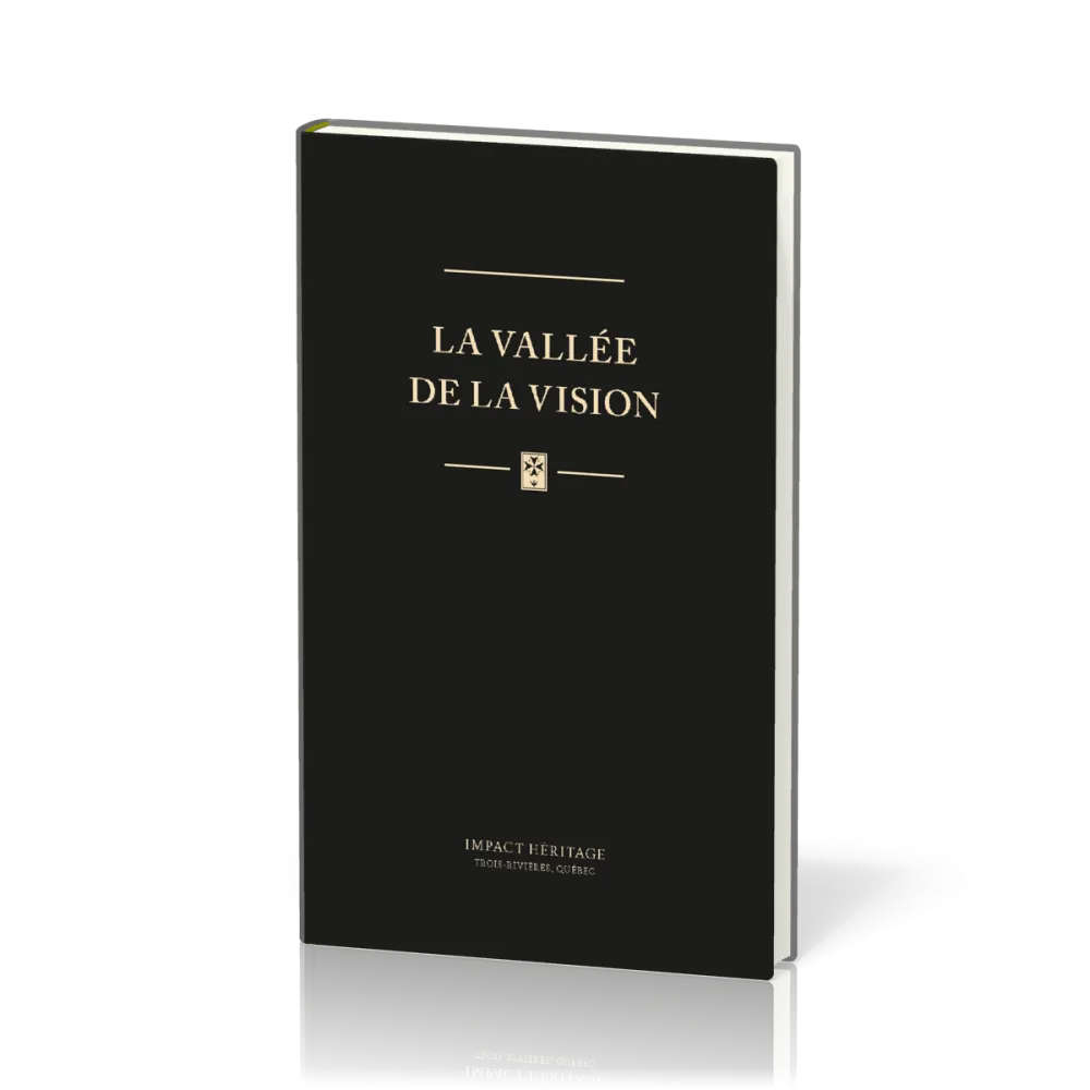 Vallée de la vision (La) - relié, cuir, tranche or