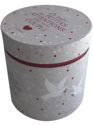 Boîte (La) des petites attentions pour notre couple - 52 mots doux
