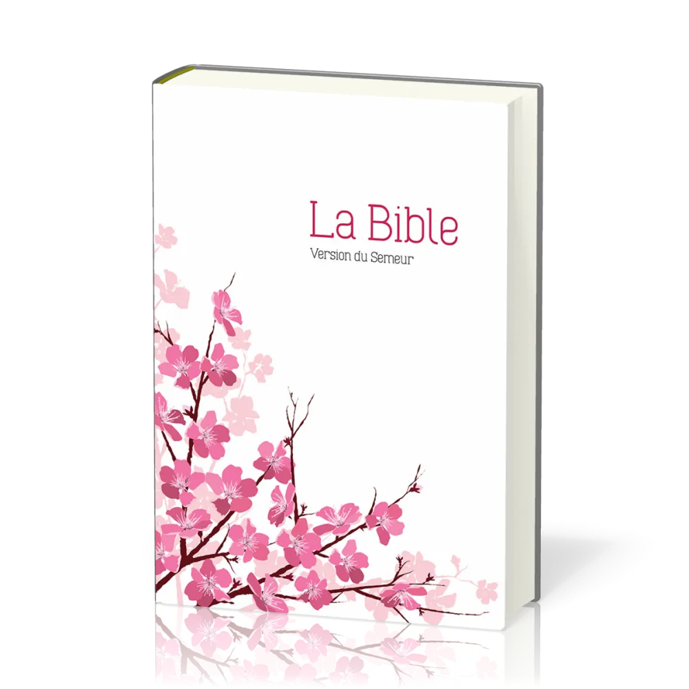 Bible Semeur 2015, couverture rigide amandier, tranche blanche