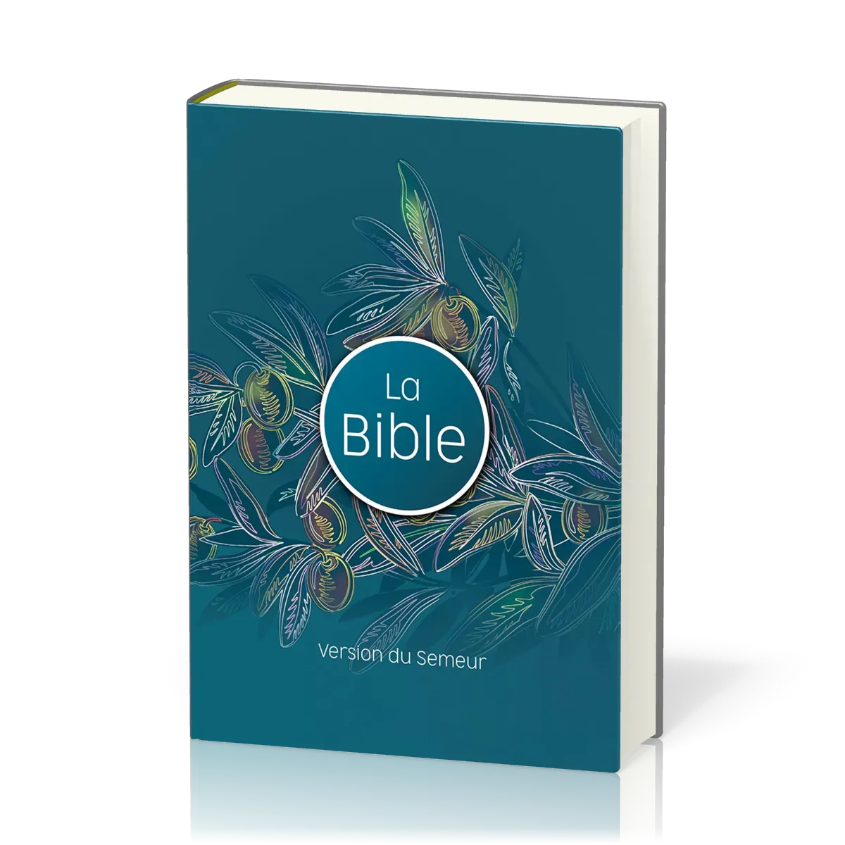 Bible Semeur 2015, couverture rigide illustrée, olivier, tranche blanche