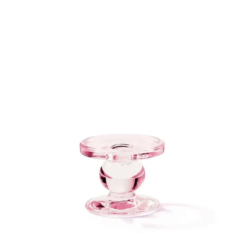 Bougeoir rose petit