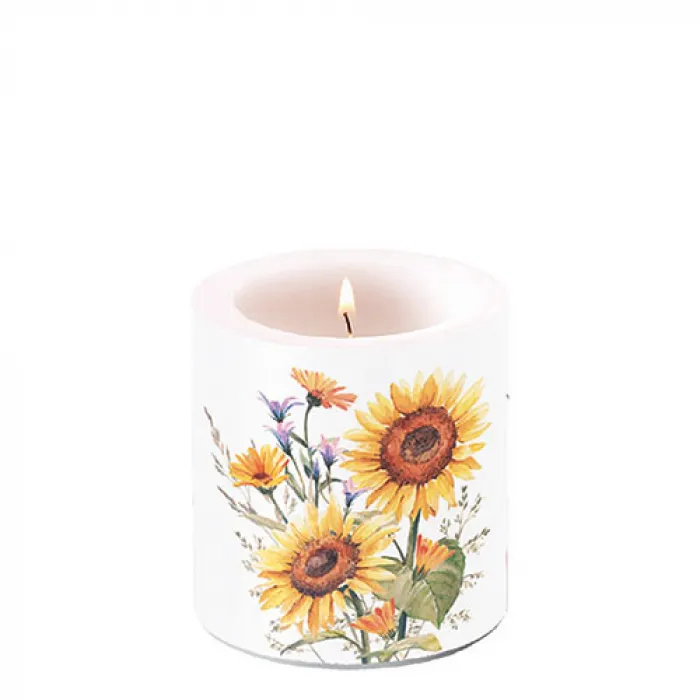 Bougie petite Tournesols