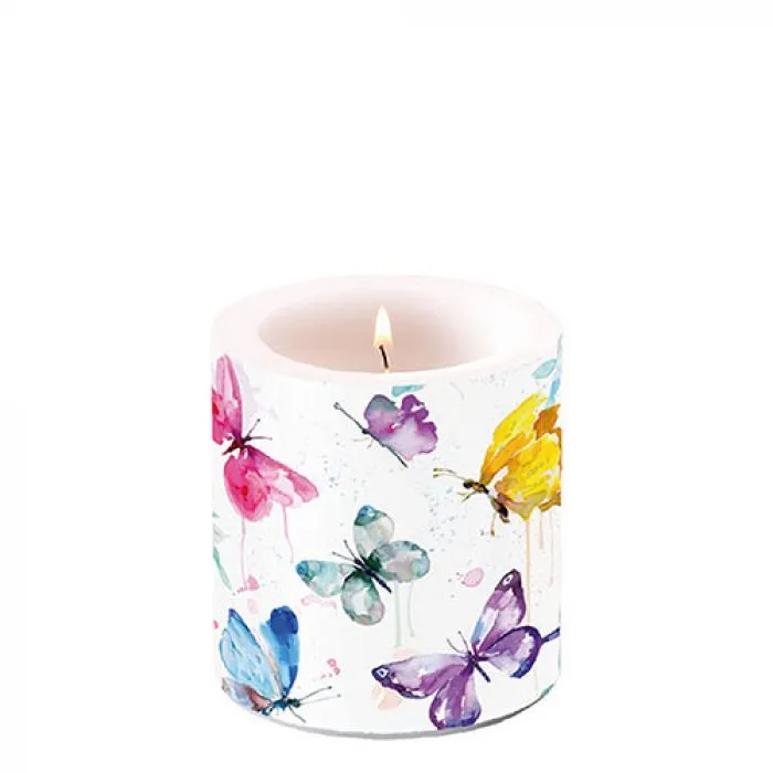 Bougie petite Collection de papillons