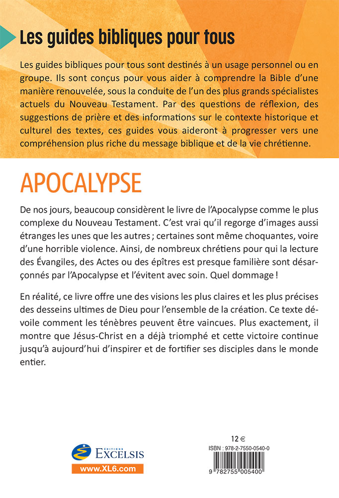 Apocalypse : 22 études à suivre seul ou en groupe