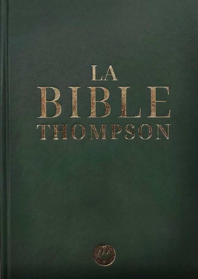 BIBLE Thompson étude Colombe (La)
