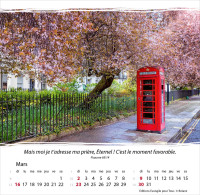 Calendrier Vivre - cartes postales avec méditations