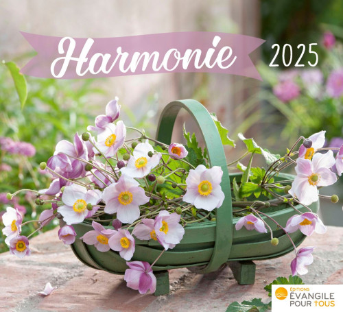 CALENDRIER HARMONIE FLEURS - MINI