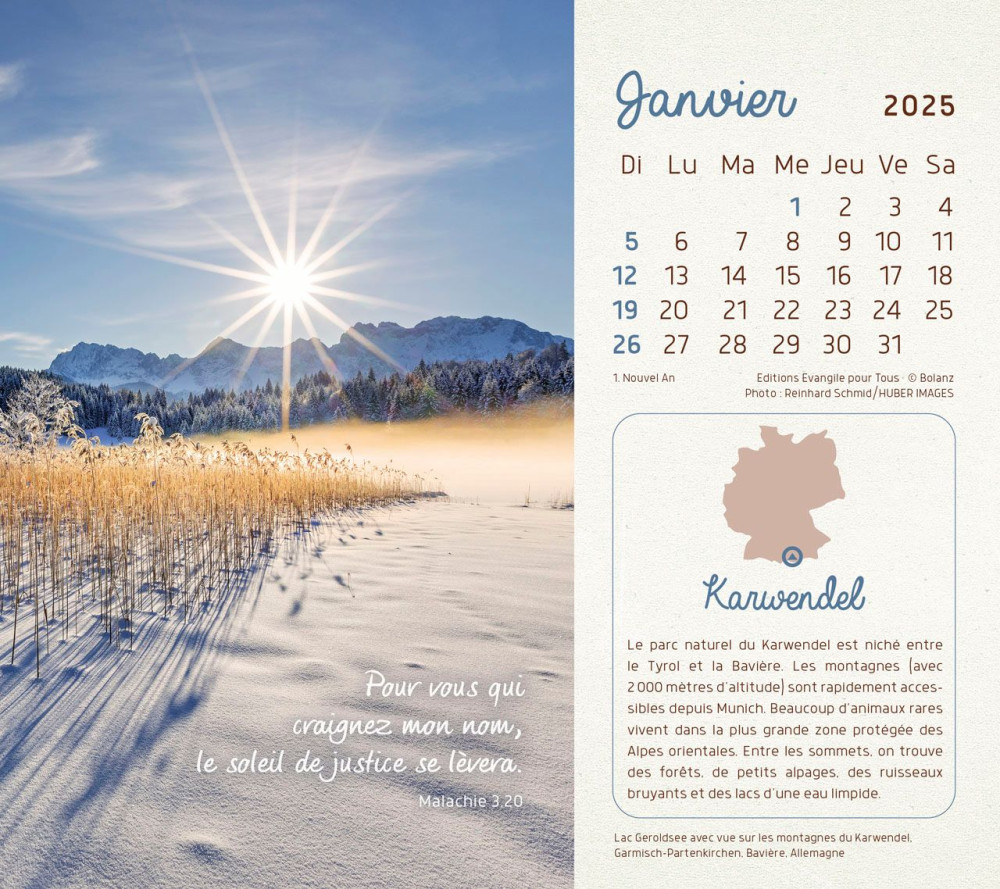 CALENDRIER CREATION