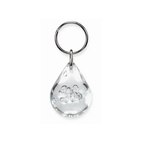 Porte-clés Goutte transparent - Ps 36.10