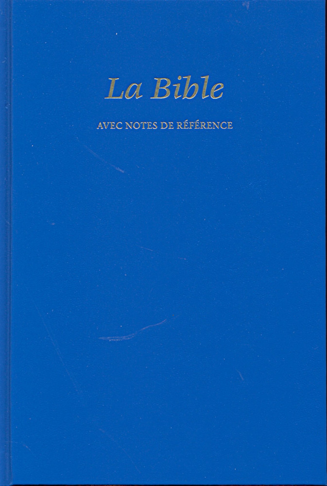 BIBLE SEGOND 21 REFERENCE RIGIDE BLEU SIMILI