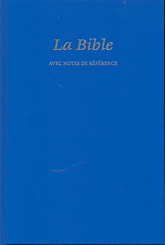 BIBLE SEGOND 21 REFERENCE RIGIDE BLEU SIMILI