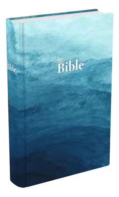 Bible Darby 2024 format compact, rigide bleu