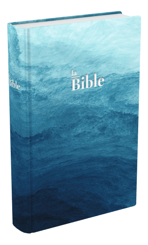 Bible Darby 2024 format compact, rigide bleu