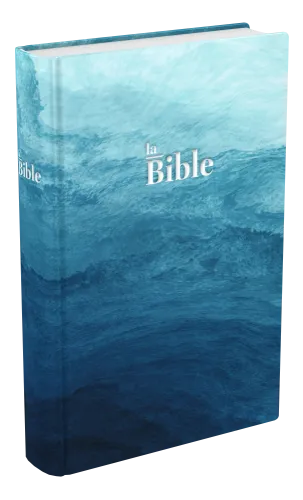 Bible Darby 2024 format compact, rigide bleu