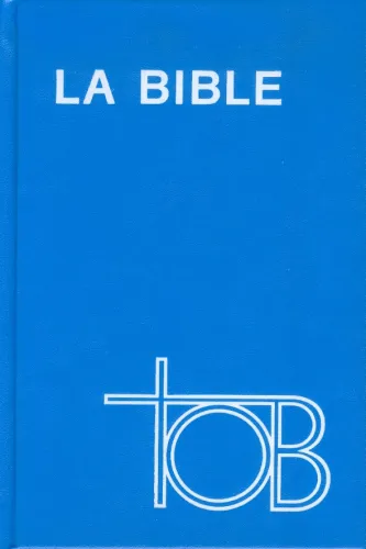 BIBLE TOB PETIT FORMAT SKIV. BLEU