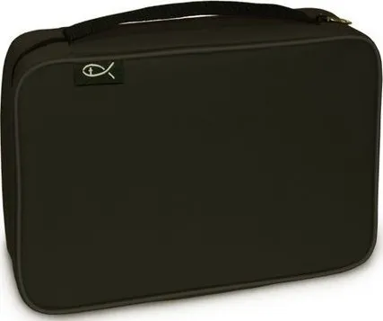 FOURRE DE BIBLE COVER NOIR MEDIUM (156X229X57MM)