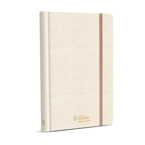 Agenda essentiel blanc (L') version poche