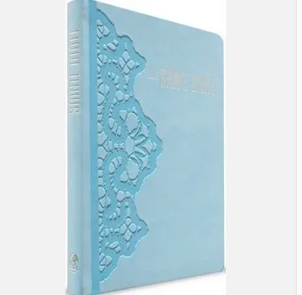 Bible Segond Esaïe 55 -  bleu dragée dentelle 773