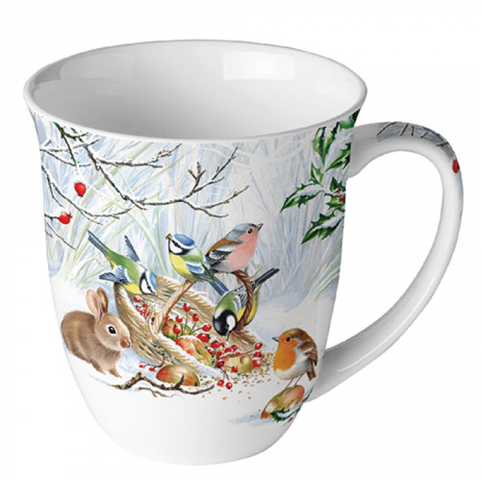 Mug 0.4 L Animaux hivernaux