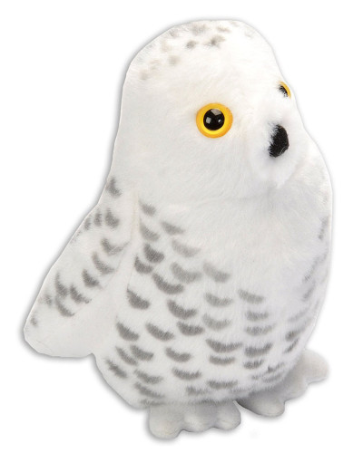 Peluche Chouette des neiges avec son chant